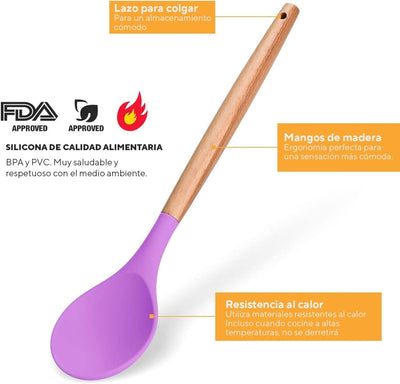 Juego de 12 Utensilios de Cocina - Sweet Home