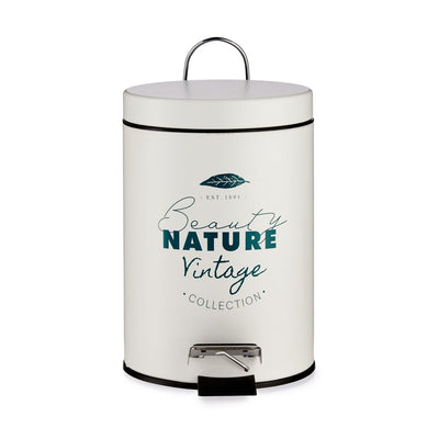 Papelera Pedal Vintage 3000ml Nature - Sweet Home