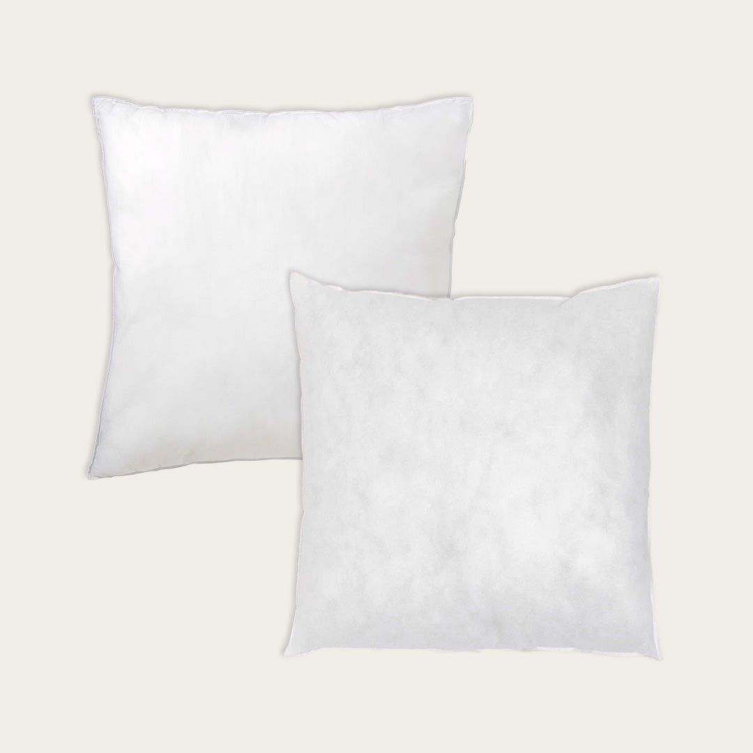 Pack de 2 rellenos para cojín blancos de fibra hueca antialérgica Sweet Home
