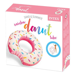 Rueda Hinchable Donut Rosa INTEX - Sweet Home