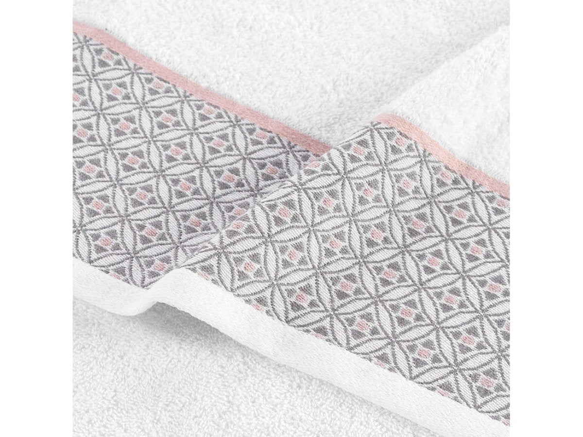 Toalla Baño 50 x 90 cm Felpa Lisa Jacquard Gris - Sweet Home