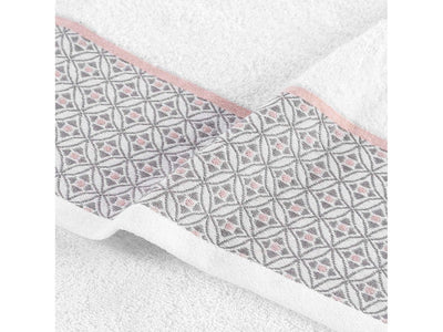 Toalla Baño 50 x 90 cm Felpa Lisa Jacquard Gris - Sweet Home