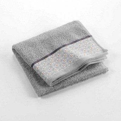 Toalla Baño 90 x 150 cm Felpa Lisa Jacquard - Sweet Home