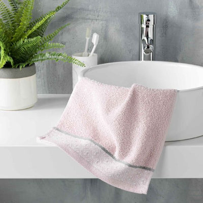 Toalla Invitado 30 x 50 cm Felpa Lisa Jacquard - Sweet Home