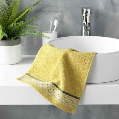 Toalla Invitado 30 x 50 cm Felpa Lisa Jacquard - Sweet Home