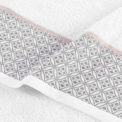 Toalla Invitado 30 x 50 cm Felpa Lisa Jacquard - Sweet Home